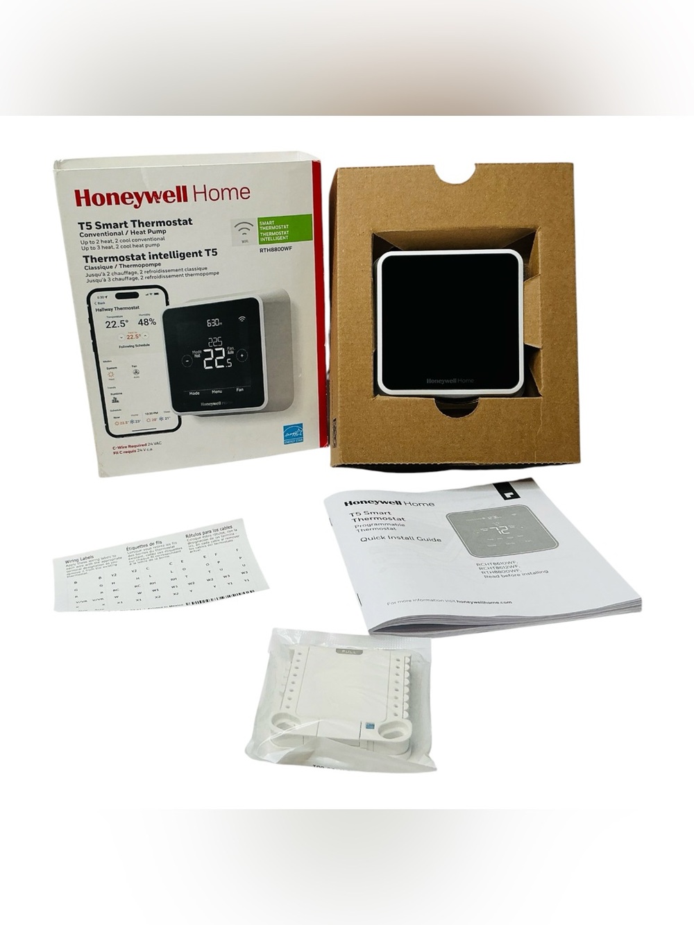 Honeywell Home T5 Wi-Fi Smart Thermostat - RTH8800WF